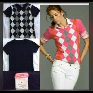 J.Crew Italian Cashmere Sweater short sleeve